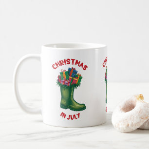 Mug Noël en Juillet, la Botte de Bonne Humeur du Père