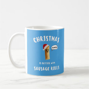 Mug NOËL EST MEILLEUR AVEC DES ROLLS DE SAUCISSE Migno
