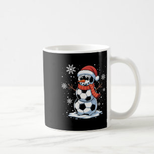 Mug Noël Football Bonhomme de neige Noël Femmes Hommes