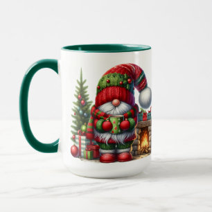 Mug Noël Gnome Art Cosy – Fêtes de fin d'année