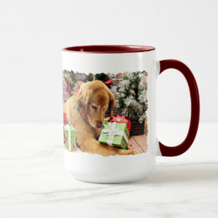 Mug Noël - golden retriever - Addison