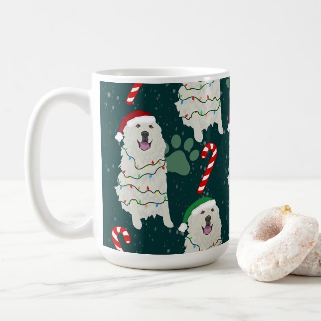 Mug Noël Grandes Pyrénées (Avec donut)