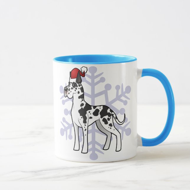 Mug Noël great dane (Droite)