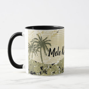 Mug Noël hawaïen de Mele Kalikimaka Joyeux