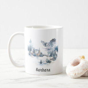 Mug Noël Hiver Forêt Aventure Loup