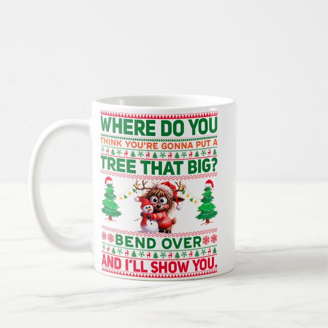 Mug Noël Joyeux Noël Pour Reinder Cadeau (Gauche)