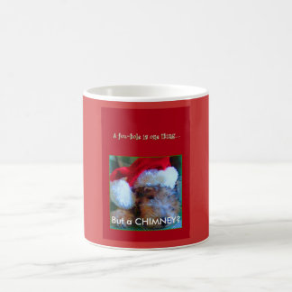 Mug Noël--Jubel dans le casquette de Père Noël--UN