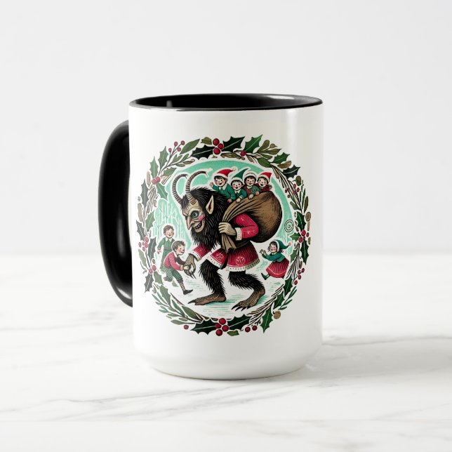 Mug Noël Krampus (Devant gauche)