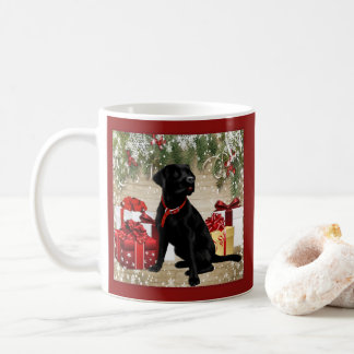 MUG NOËL LABRADOR NOIR