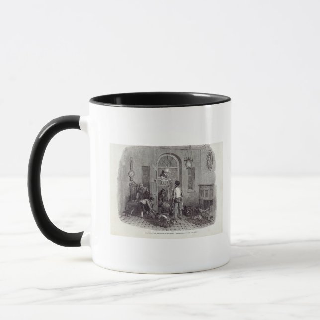 Mug Noël : "Les compliments de la saison " (Gauche)