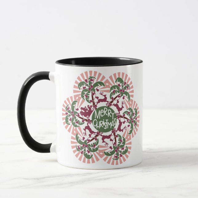 MUG NOËL MANDALA (Gauche)