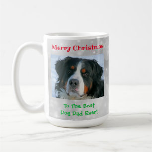 Mug Noël Meilleur Chien Papa Jamais Un Animal Photo