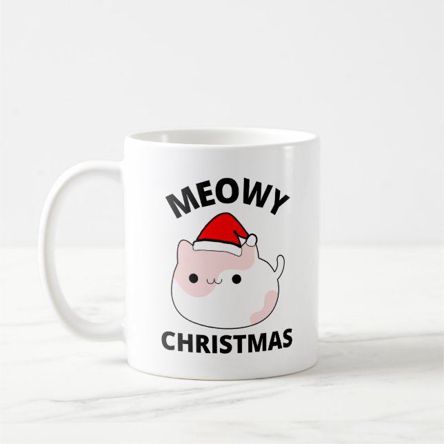 Mug Noël Meowy (Gauche)