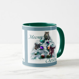 Mug Noël Meowy