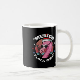 Mug Noël Mérica en juillet Flamant Rose Cool Été Trop