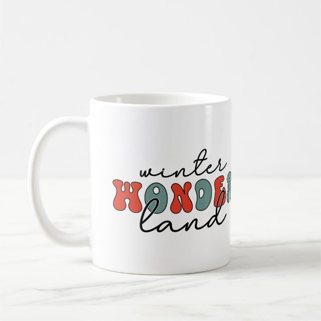 Mug Noël Merveilleux de l'Hiver (Gauche)