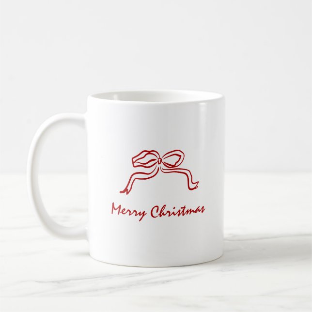 Mug Noël moderne (Gauche)