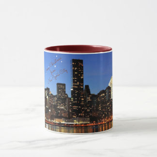 Mug Noël - New York City skyline