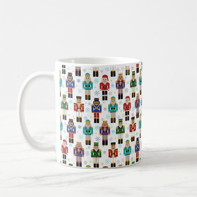 Mug Noël Nutcracker Jouet Soldat Vacances (Gauche)