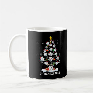 Mug Noël Oh Dentistree Père Noël Dents Xmas Tree Dent