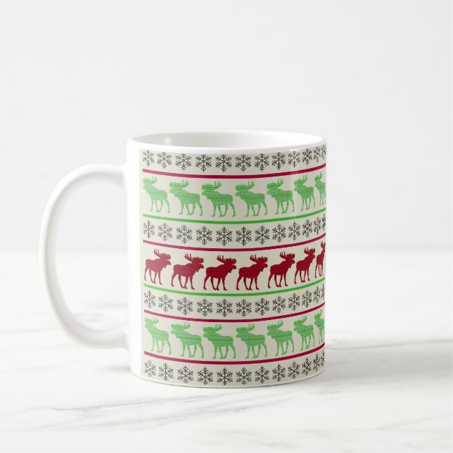 MUG NOËL ORNAMENTS REINDEUR (Gauche)