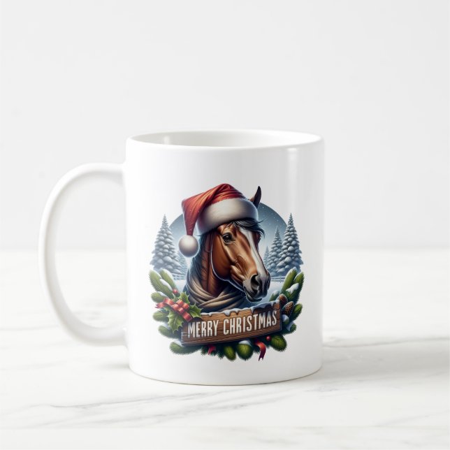 Mug Noël Paard (Gauche)