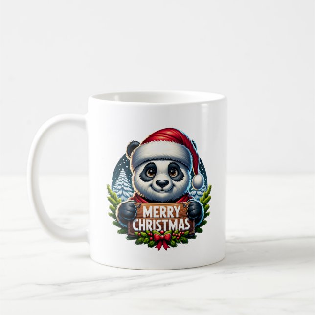 Mug Noël Panda (Gauche)