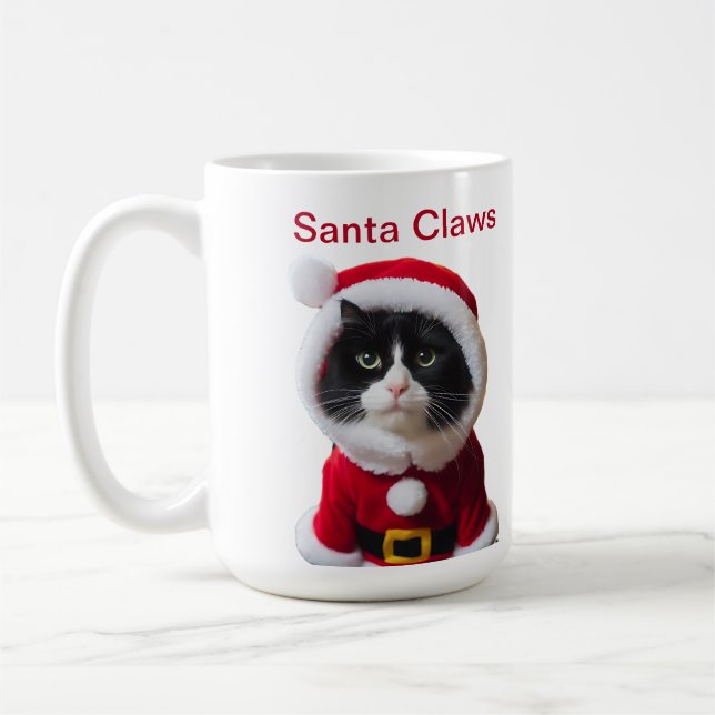 Mug Noël Père Noël Claws (Gauche)