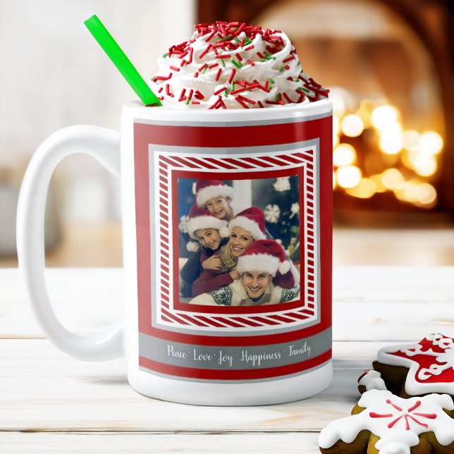 Mug Noël photo personnalisée (Créateur téléchargé)
