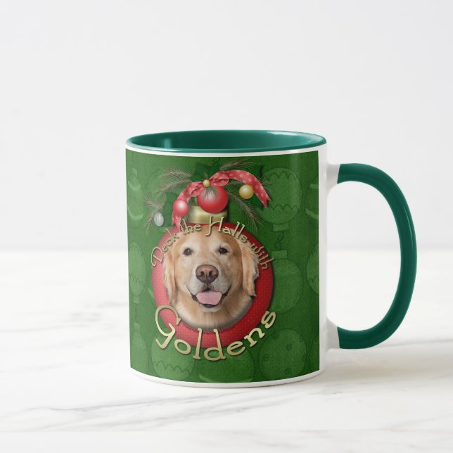 Mug Noël - plate-forme les halls - Goldens - couronne (Droite)