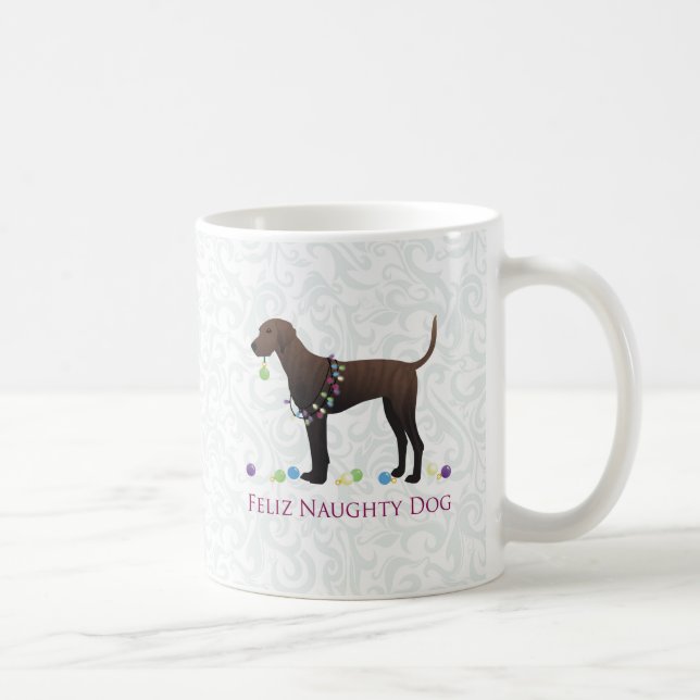 Mug Noël Plott Hound (Droite)