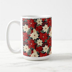 Mug Noël Poinsettia