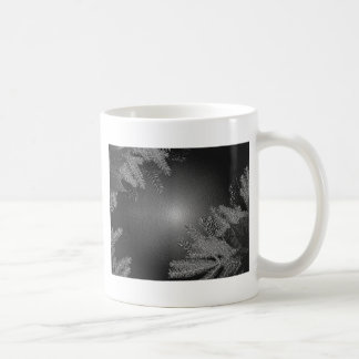 Mug Noël Poinsettia noir et gris