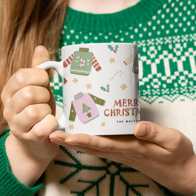 Mug Noël rétro, laide (Créateur téléchargé)