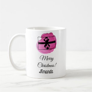 Mug Noël rose