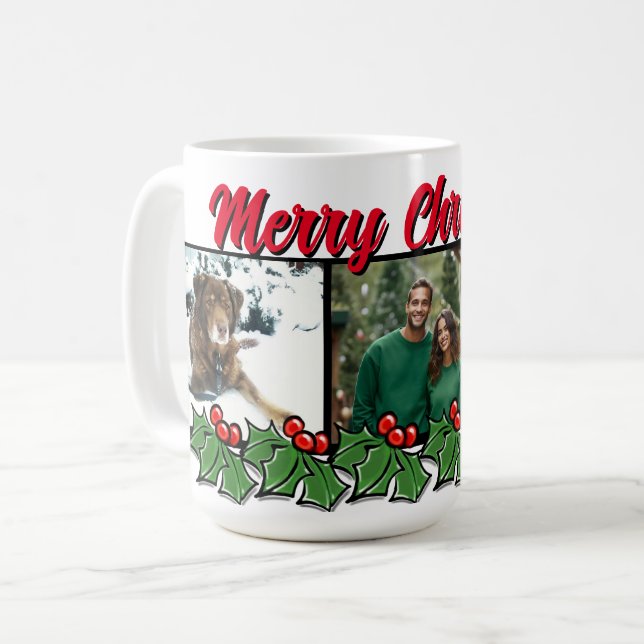 Mug Noël saint personnaliser 3 photo (Devant gauche)