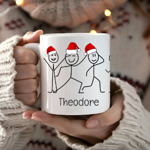 Mug Noël Saison Casquette Cadeau Vacances personnalisa