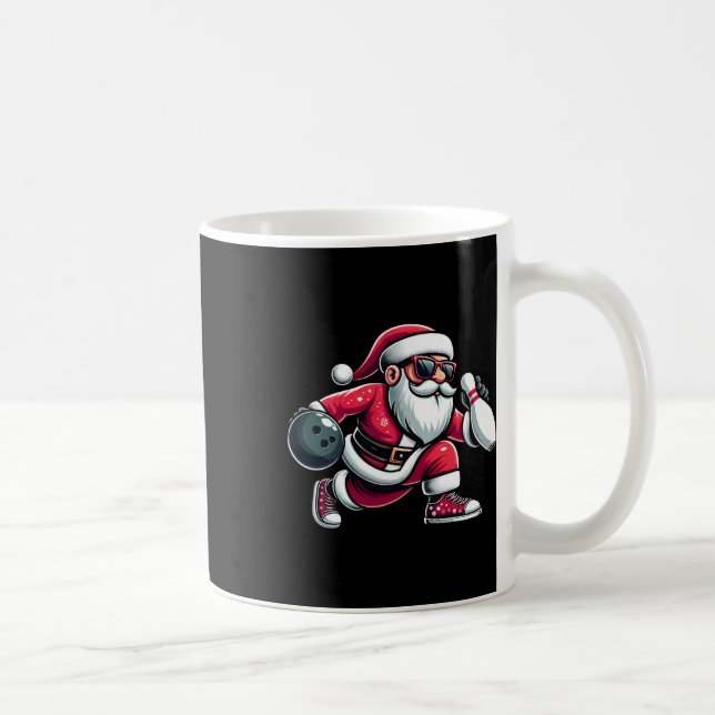 Mug Noël Santa Claus Jouer Un Bowling Funny Boys Ki (Droite)