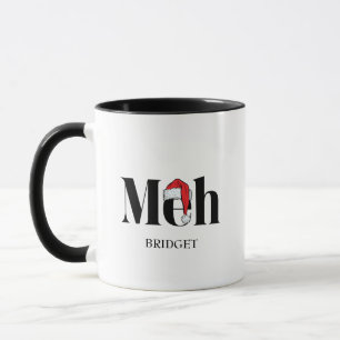 Mug Noël Sarcastique Meh personnalisé