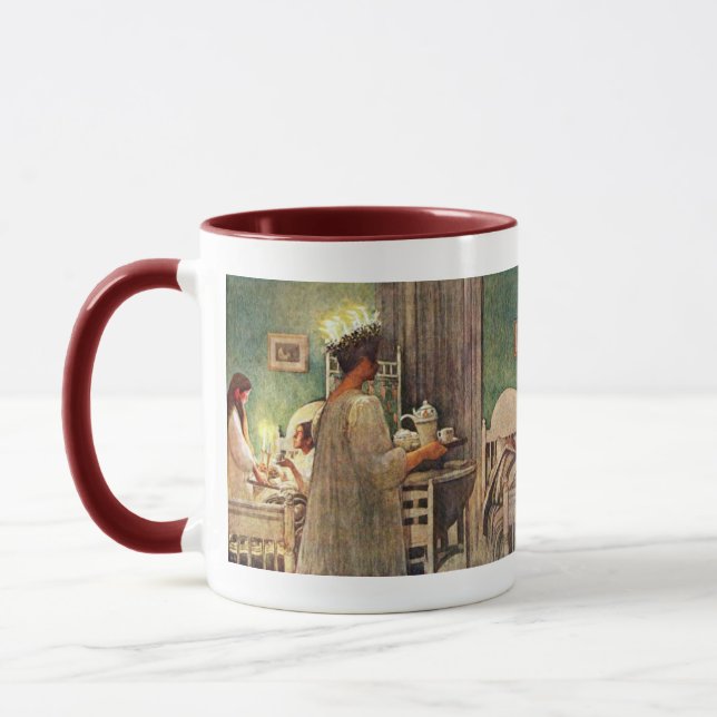 Mug Noël scandinave Lucia de Carl Larsson (Gauche)