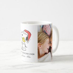 Mug Noël Snoopy & Woodstock   Meilleure photo grand-mè