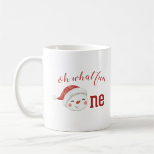 Mug Noël Snowman premier anniversaire bébé