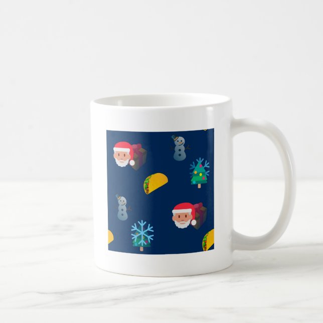 Mug noël taco emoji (Droite)
