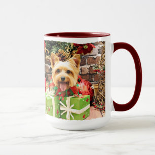 Mug Noël - Terrier soyeux - Haley