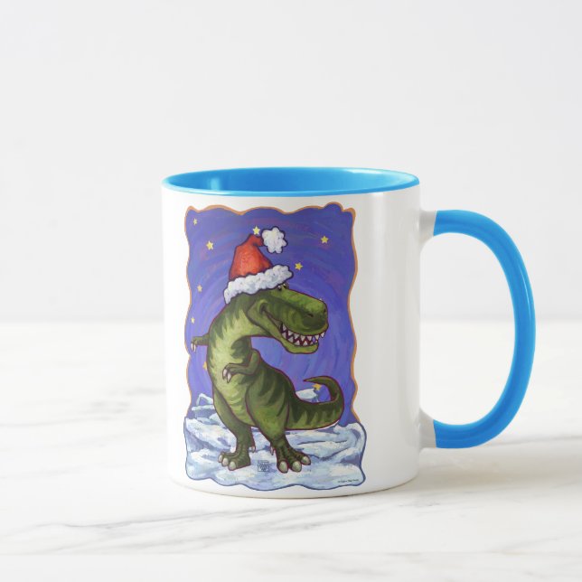 Mug Noël Tyrannosaurus (Droite)