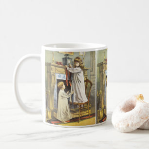 Mug Noël victorien, Bas de Noël pour enfants