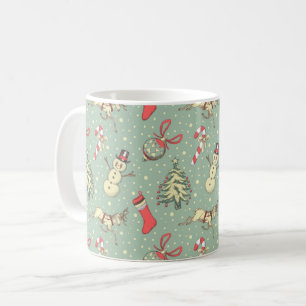 Mug Noël vintage
