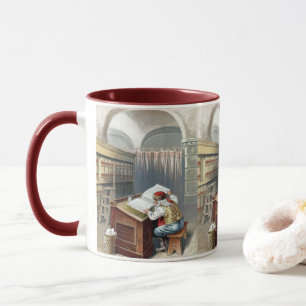 Mug Noël vintage, Saint Nicolas méchant ou gentil