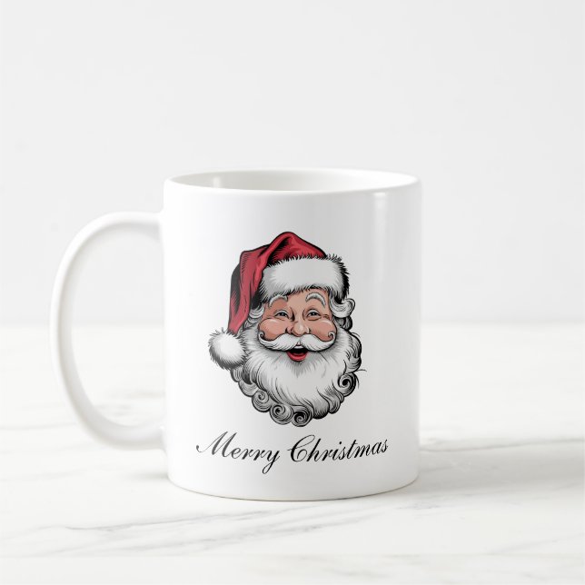 Mug Noël Vintage Traditionnel (Gauche)