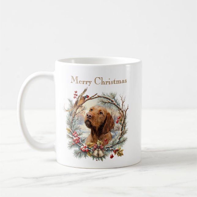 Mug Noël Vizsla  (Gauche)